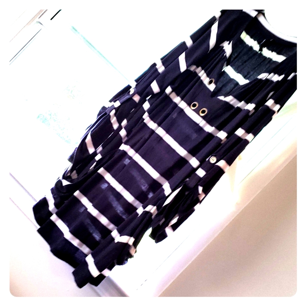 Saint tropez west blue and white cover up 1x